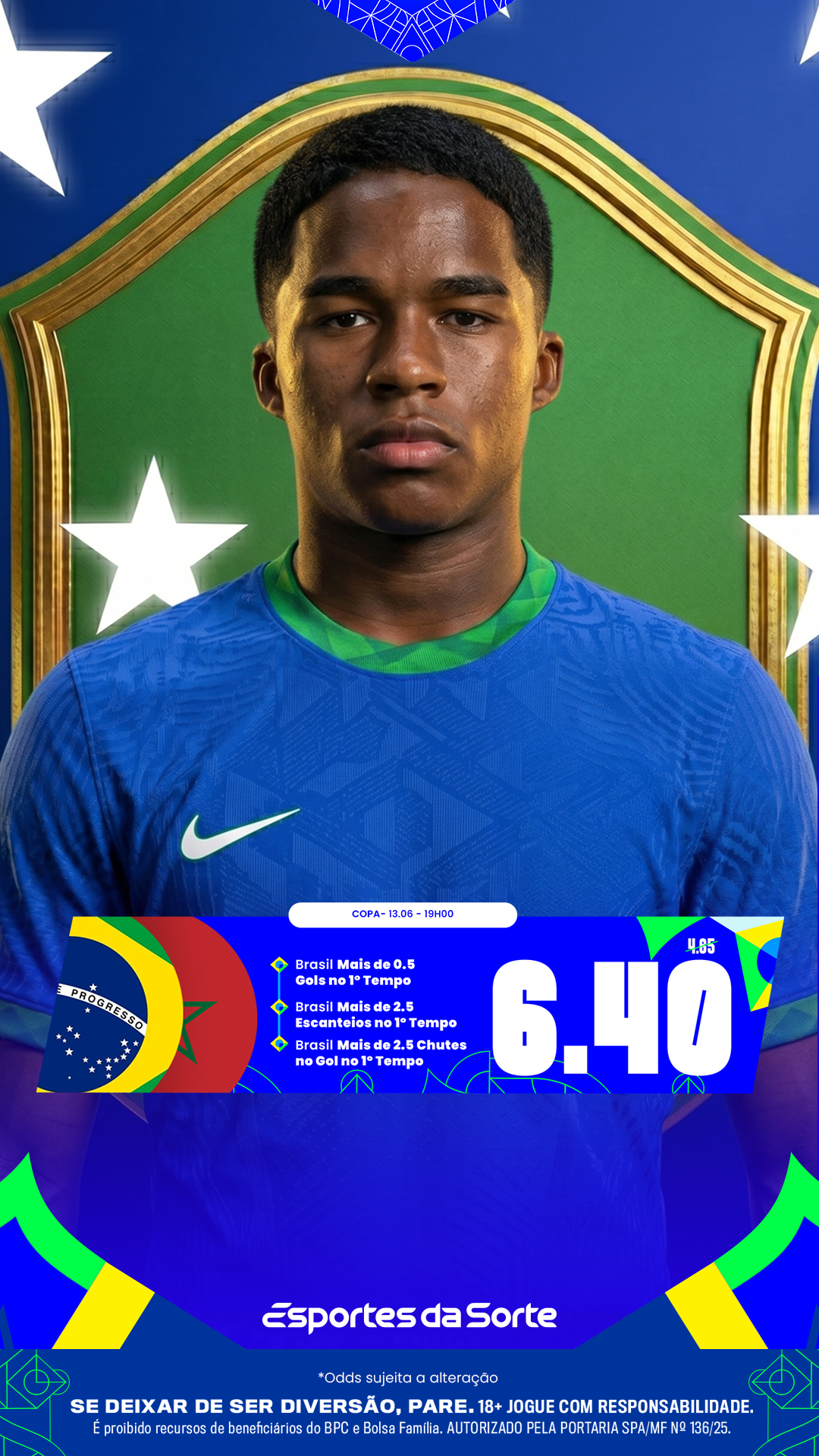 Sportbook - Brasil x Marrocos Story