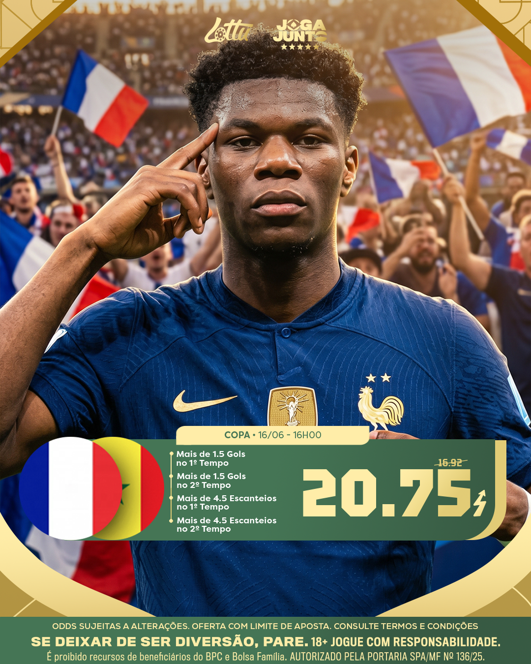 Sportbook - França x Senegal