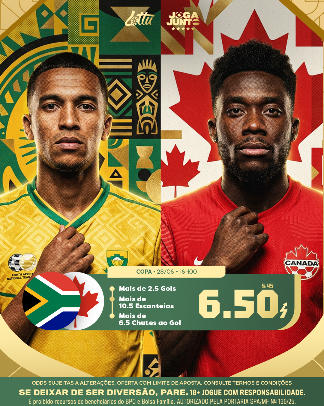 Sportbook - África do Sul x Canadá 3